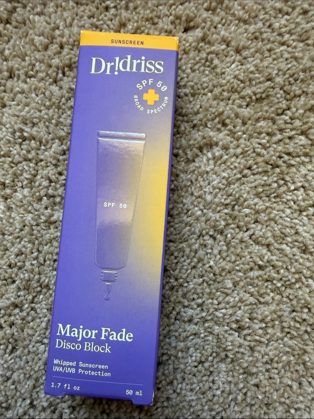 NEW Dr. Idriss Major Fade Disco Block SPF 50 Sunscreen